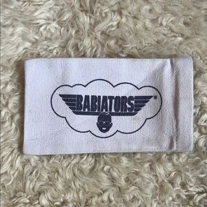 Babiators White Sunglasses Pouch